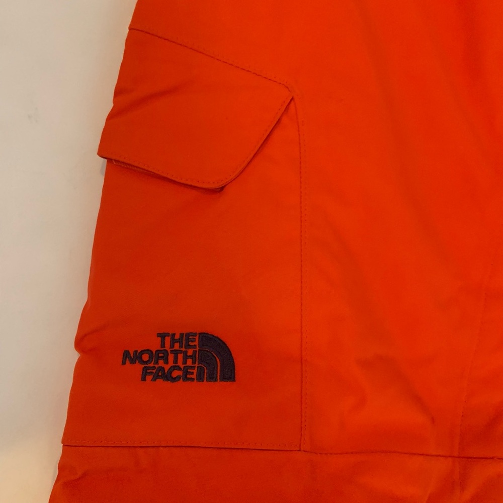 The North Face HyVent Vibrant Orange Insulated Ski Snowboard Pants XS - Picture 4 of 15